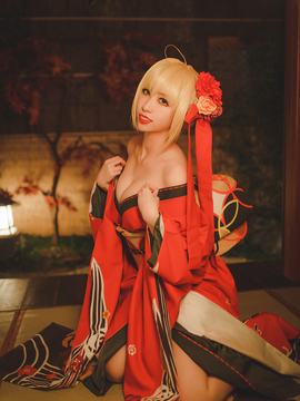 《Fate Grand Order》尼禄和服 C O S P L A Y_fate#尼禄和风 (1)