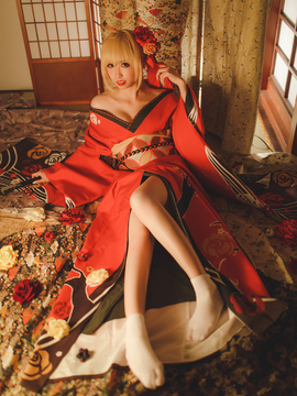 《Fate Grand Order》尼禄和服 C O S P L A Y_fate#尼禄和风 (9)