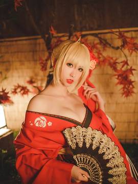 《Fate Grand Order》尼禄和服 C O S P L A Y_fate#尼禄和风 (14)