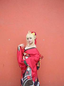 《Fate Grand Order》尼禄和服 C O S P L A Y_尼禄和服~ (7)