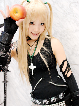 [肉感少女] Death note - Amane Misa cosplay_064