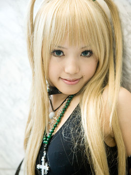 [肉感少女] Death note - Amane Misa cosplay_068