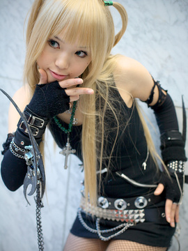 [肉感少女] Death note - Amane Misa cosplay_076
