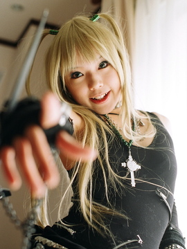 [肉感少女] Death note - Amane Misa cosplay_087