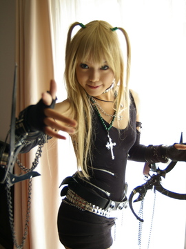 [肉感少女] Death note - Amane Misa cosplay_092