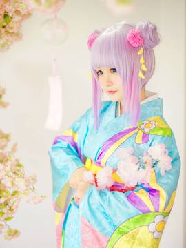 《小林家的龙女仆》康娜和服 C O S P L A Y_0002