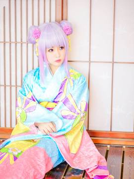 《小林家的龙女仆》康娜和服 C O S P L A Y_0005
