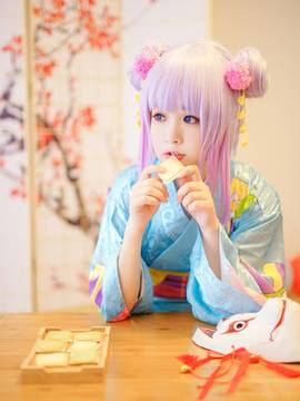 《小林家的龙女仆》康娜和服 C O S P L A Y_0006
