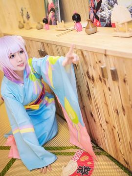 《小林家的龙女仆》康娜和服 C O S P L A Y_康娜 (8)