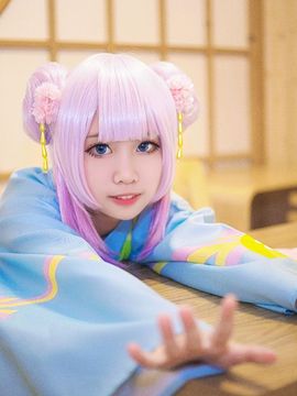 《小林家的龙女仆》康娜和服 C O S P L A Y_康娜 (15)