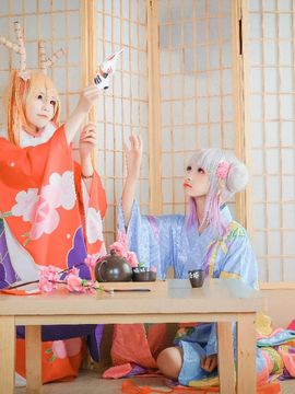 《小林家的龙女仆》康娜和服 C O S P L A Y_康娜 (22)