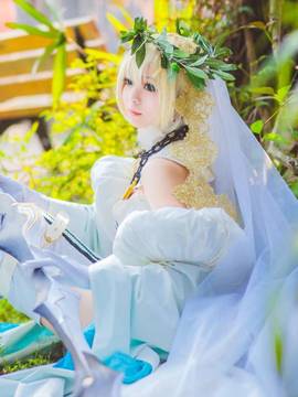 《Fate Grand Order》尼禄花嫁满破 C O S P L A Y_0008