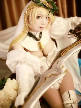 《Fate Grand Order》尼禄花嫁满破 C O S P L A Y_0019