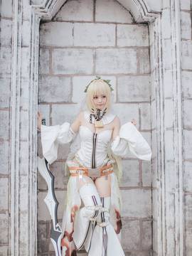 《Fate Grand Order》尼禄花嫁满破 C O S P L A Y_嫌いなもの？　節制、反逆、没落だ！ (6)