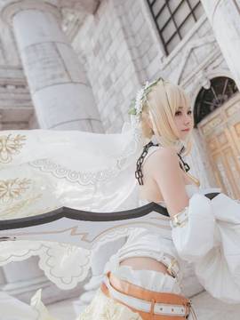 《Fate Grand Order》尼禄花嫁满破 C O S P L A Y_嫌いなもの？　節制、反逆、没落だ！ (8)