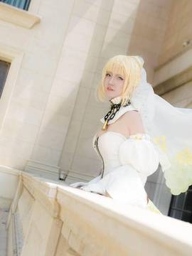 《Fate Grand Order》尼禄花嫁满破 C O S P L A Y_❤——尼禄花嫁——❤ (10)