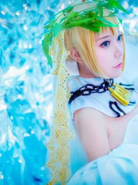 《Fate Grand Order》尼禄花嫁满破 C O S P L A Y_FateGrand Order尼禄花嫁三破~ (1)