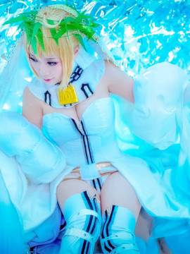 《Fate Grand Order》尼禄花嫁满破 C O S P L A Y_FateGrand Order尼禄花嫁三破~ (3)