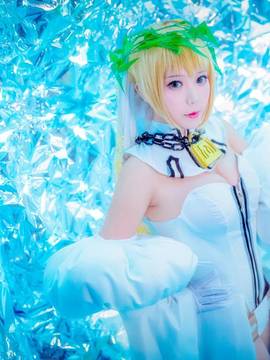 《Fate Grand Order》尼禄花嫁满破 C O S P L A Y_FateGrand Order尼禄花嫁三破~ (4)
