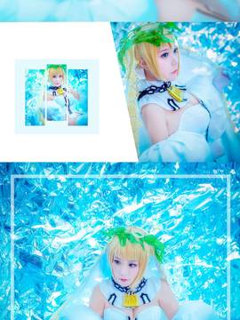 《Fate Grand Order》尼禄花嫁满破 C O S P L A Y_FateGrand Order尼禄花嫁三破~ (8)