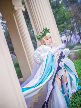 《Fate Grand Order》尼禄花嫁满破 C O S P L A Y_『身着新装再登场！花嫁尼禄满破❤』 (1)