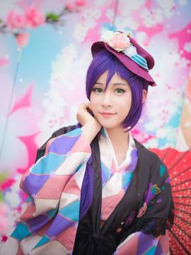 《lovelive》东条希大正未觉醒 C O S P L A Y_大正浪漫 (12)