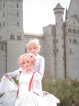 《魔卡少女樱》樱狼婚纱ver C O S P L A Y_0007