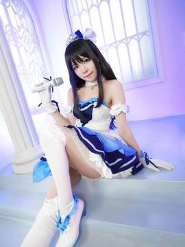 《偶像大师灰姑娘女孩》卯月x凛招待灰姑娘C服 C O S P L A Y_0013