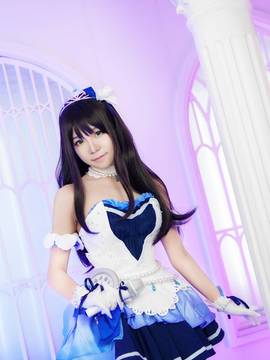 《偶像大师灰姑娘女孩》卯月x凛招待灰姑娘C服 C O S P L A Y_0015