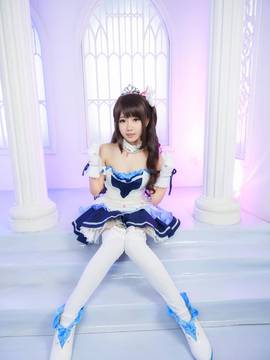 《偶像大师灰姑娘女孩》卯月x凛招待灰姑娘C服 C O S P L A Y_0019