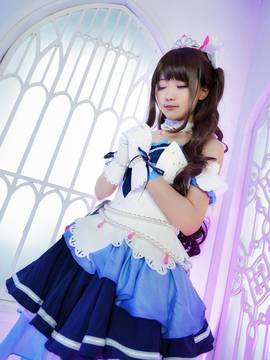 《偶像大师灰姑娘女孩》卯月x凛招待灰姑娘C服 C O S P L A Y_0021