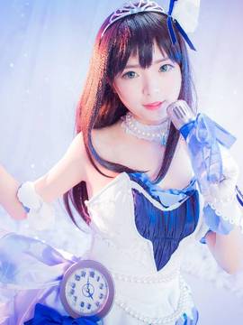 《偶像大师灰姑娘女孩》卯月x凛招待灰姑娘C服 C O S P L A Y_偶像大师Cinderella girls 涉谷凛 (2)