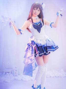 《偶像大师灰姑娘女孩》卯月x凛招待灰姑娘C服 C O S P L A Y_偶像大师Cinderella girls 涉谷凛 (5)