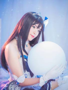 《偶像大师灰姑娘女孩》卯月x凛招待灰姑娘C服 C O S P L A Y_偶像大师Cinderella girls 涉谷凛 (13)