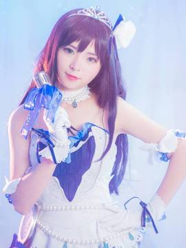 《偶像大师灰姑娘女孩》卯月x凛招待灰姑娘C服 C O S P L A Y_偶像大师Cinderella girls 涉谷凛 (17)