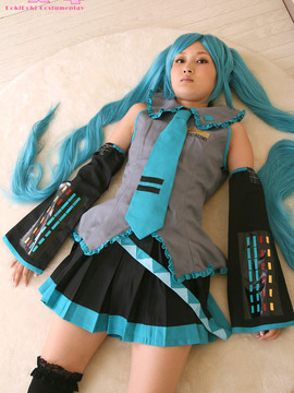 [Cosdoki] Vocaloid - Hatsune Miku cosplay 2_033