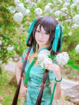 《王者荣耀》孙尚香同人旗袍 C O S P L A Y_0021