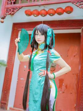 《王者荣耀》孙尚香同人旗袍 C O S P L A Y_0022