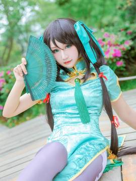 《王者荣耀》孙尚香同人旗袍 C O S P L A Y_0023