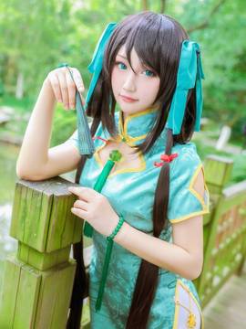 《王者荣耀》孙尚香同人旗袍 C O S P L A Y_0024