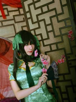 《王者荣耀》孙尚香同人旗袍 C O S P L A Y_0029