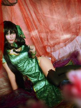 《王者荣耀》孙尚香同人旗袍 C O S P L A Y_0031