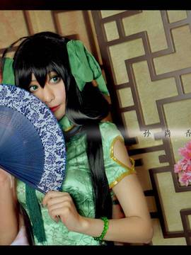 《王者荣耀》孙尚香同人旗袍 C O S P L A Y_0032