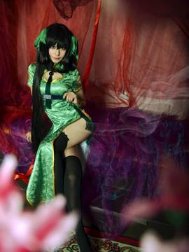 《王者荣耀》孙尚香同人旗袍 C O S P L A Y_0034