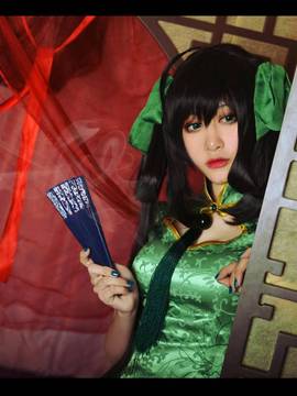 《王者荣耀》孙尚香同人旗袍 C O S P L A Y_0035