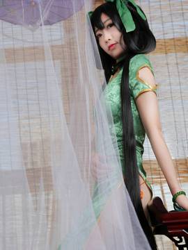 《王者荣耀》孙尚香同人旗袍 C O S P L A Y_0045