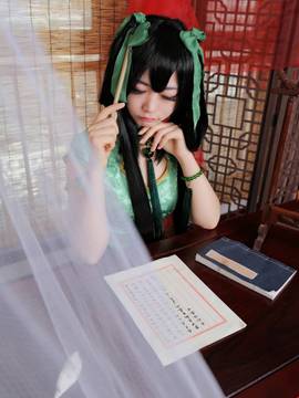 《王者荣耀》孙尚香同人旗袍 C O S P L A Y_0046