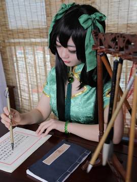 《王者荣耀》孙尚香同人旗袍 C O S P L A Y_0048