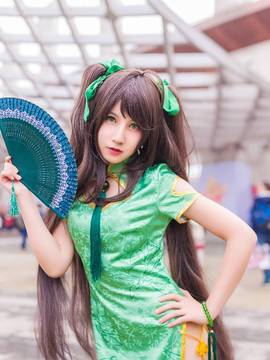 《王者荣耀》孙尚香同人旗袍 C O S P L A Y_0063