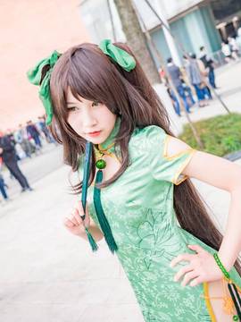 《王者荣耀》孙尚香同人旗袍 C O S P L A Y_0064